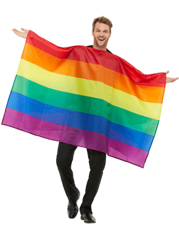 Pride Flag Kostume - Anledninger kostume til voksne | Pride kostume til mænd - Temashop