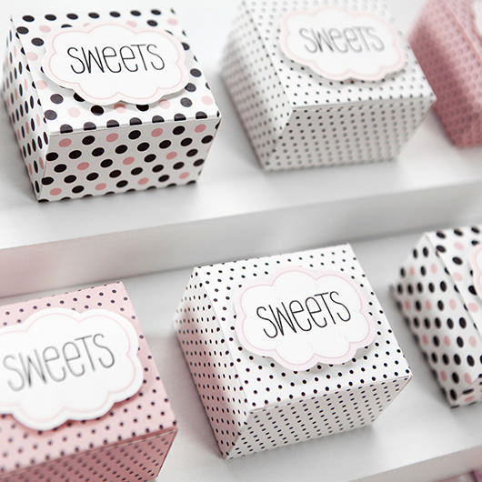 Prikket Sweets Æsker - 6 stk (6 x 5,5 x 4 cm) - Temashop