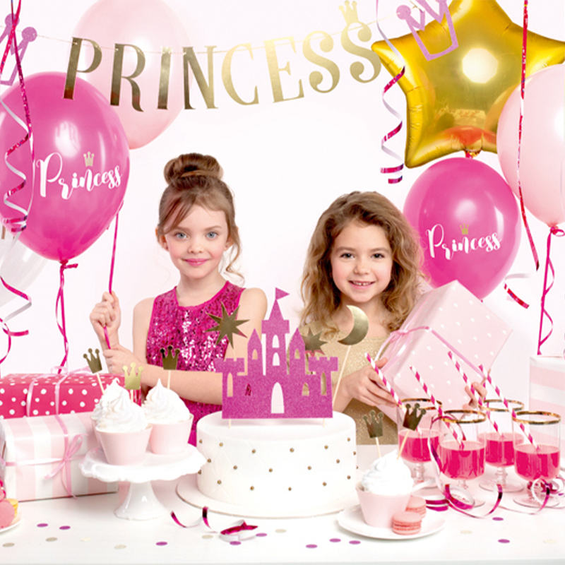 Prinsesse Festpakke - 31 dele | Prinsesse Dekorationspakker - Temashop