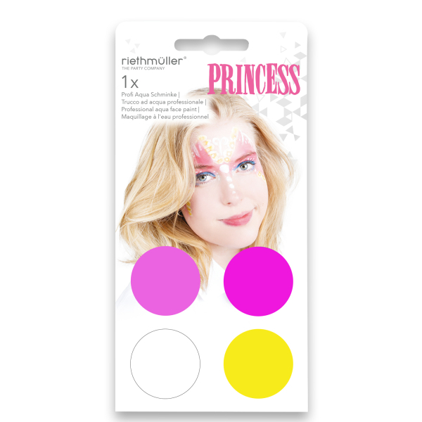 Prinsesse Vandsminke Sæt | Prinsesse Sminke / Makeup - Makeup & Negle - Temashop