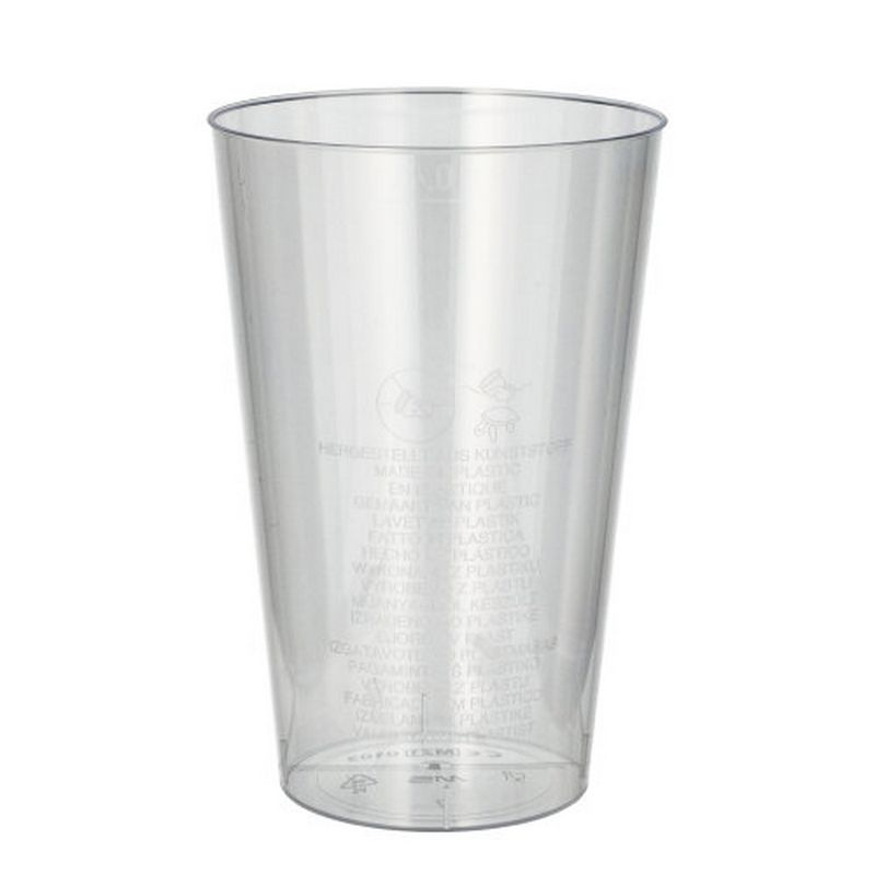 Plastikkrus Hård Plast - 50 stk (400 ml) - Temashop
