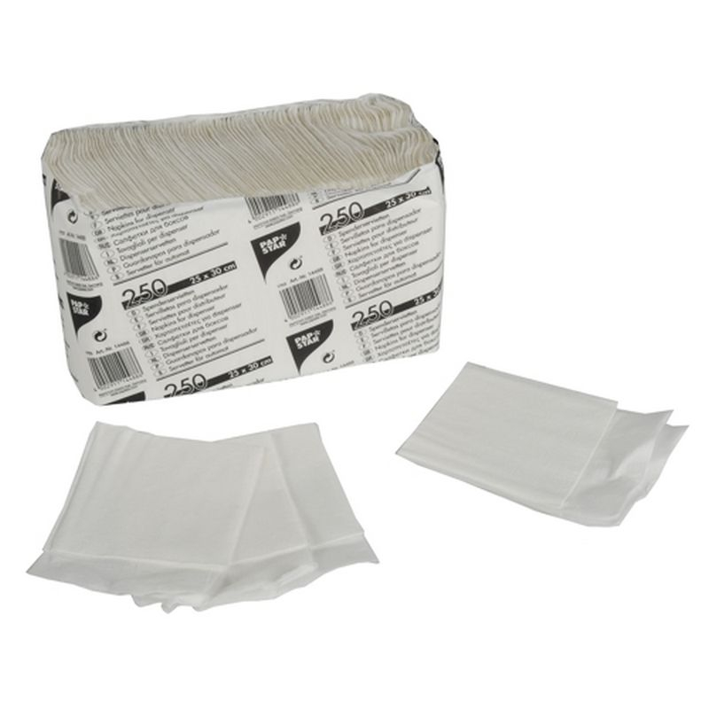 Servietter Til Servietholder - 1000 stk (25 x 30 cm) - Temashop