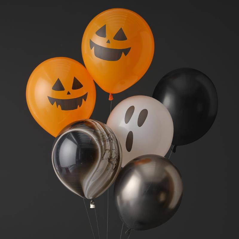 Spøgelse Græskar Ballonbuket
