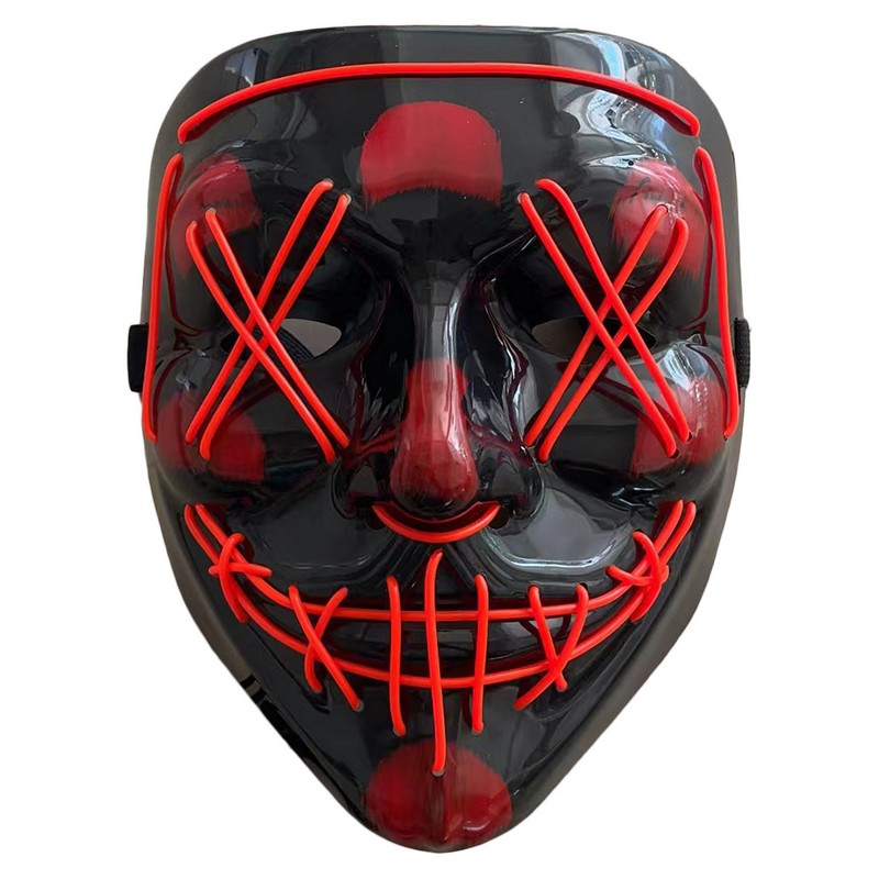 Purge Maske LED Rød | The Purge Maske - Hovedtilbehør - Temashop