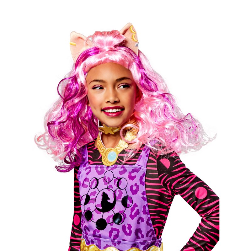 Monster High Clawdeen Børneparyk | Monster High Paryk - Hovedtilbehør - Temashop