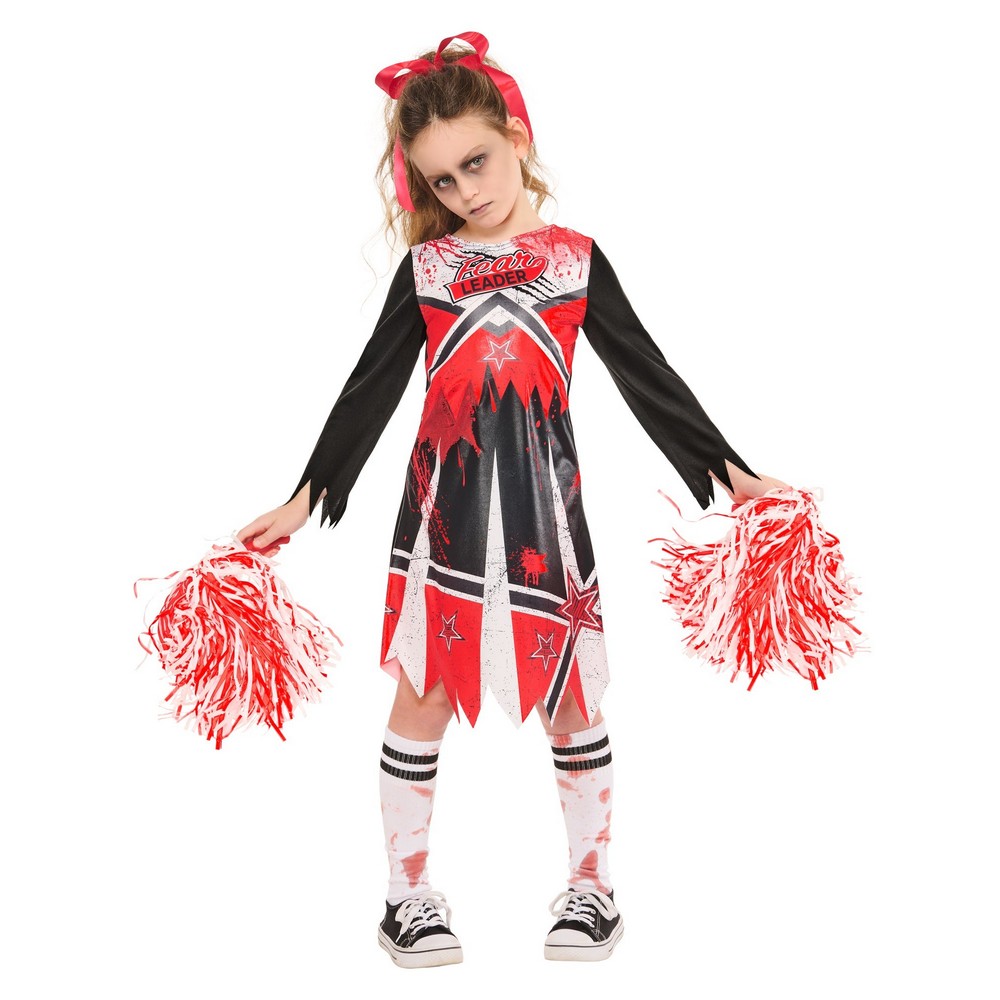 Zombie Cheerleader Børnekostume