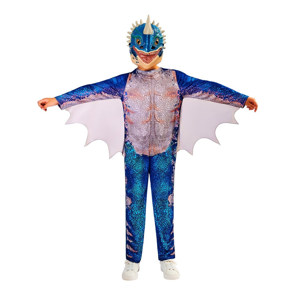 How to Train Your Dragon Nadder Børnekostume - Børne TV kostume til børn i størrelserne 104-116 | Sådan træner du din drage udklædning til børn - 