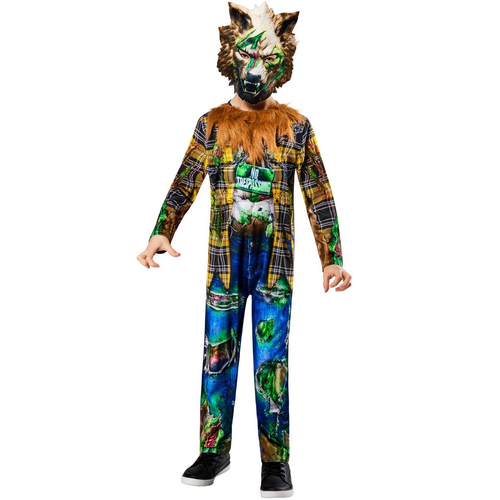 Radioaktiv Varulv Børnekostume - Halloween kostume til børn i størrelserne 104-128 | Varulf udklædning til børn - Temashop