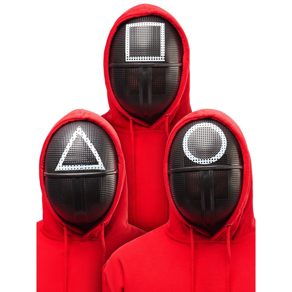 Squid GameÂ® Guard Maske Sæt 3-Pak
