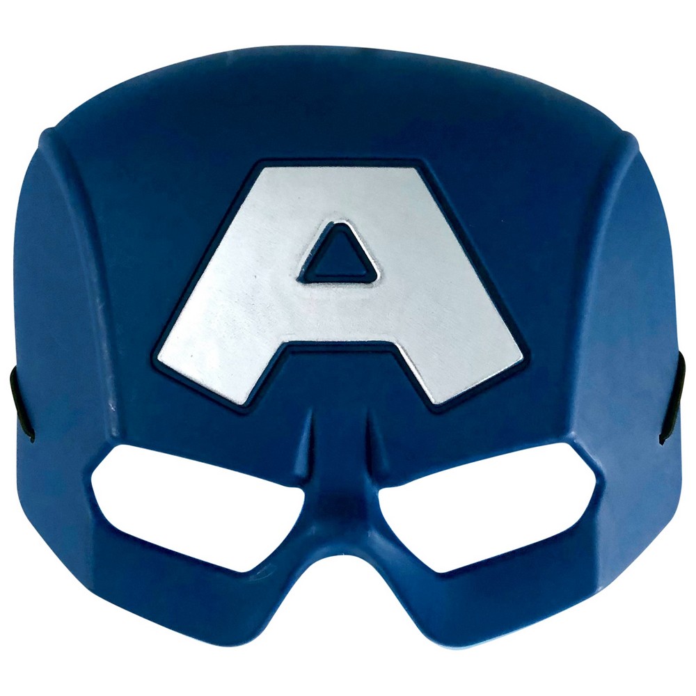 Captain America Børne Øjenmaske | Captain America Maske - Hovedtilbehør - Temashop