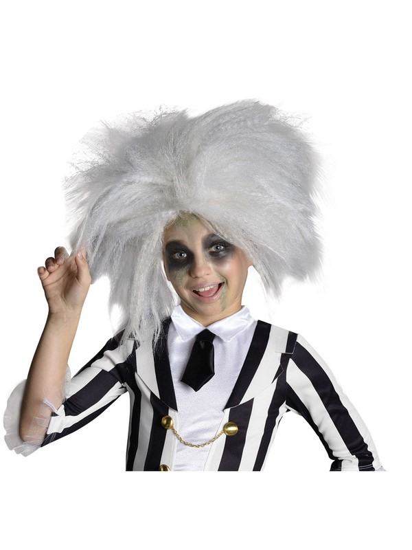 Beetlejuice Børneparyk | Beetle Juice Paryk - Hovedtilbehør - Temashop