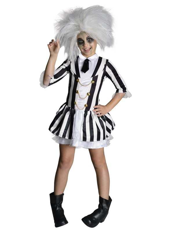 BeetlejuiceÂ® Kjole Børnekostume