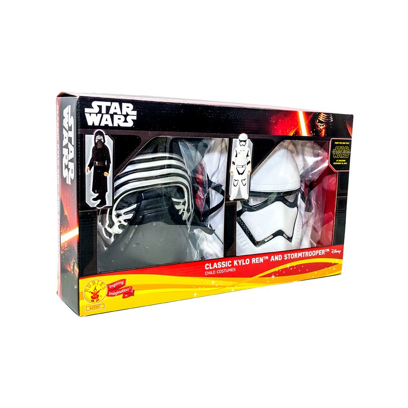 Star WarsÂ® Kylo Ren & Stormtrooper Børnekostumer