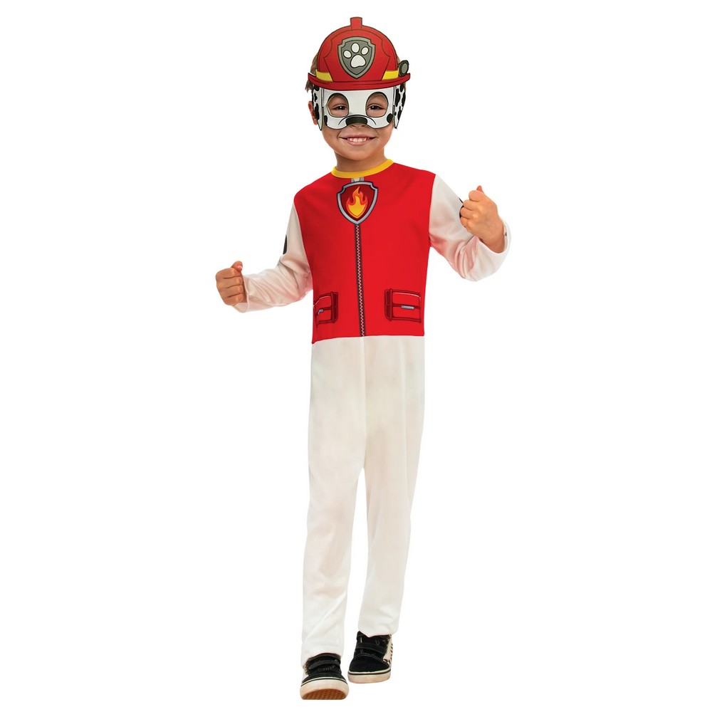 Paw Patrol Marshall Børnekostume - Børne TV kostume til børn i størrelserne 98-128 | Paw Patrol udklædning til børn - Temashop