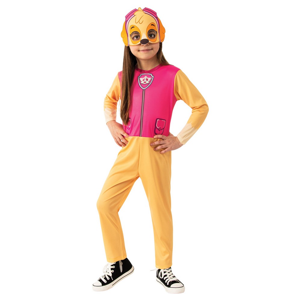 Paw Patrol Skye Børnekostume - Børne TV kostume til børn i størrelserne 98-128 | Paw Patrol udklædning til børn - Temashop