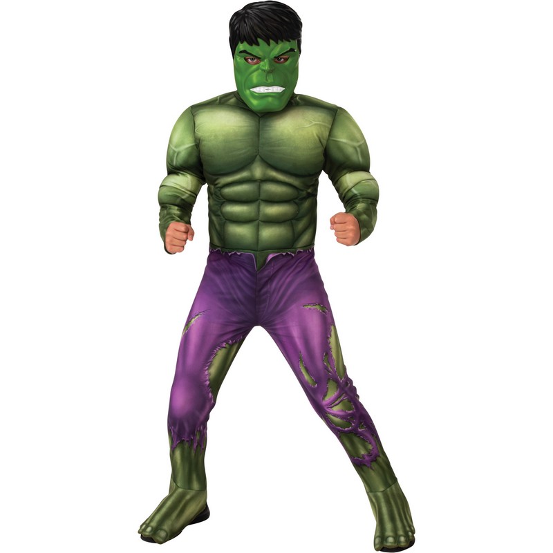 The HulkÂ® Deluxe Børnekostume Lilla