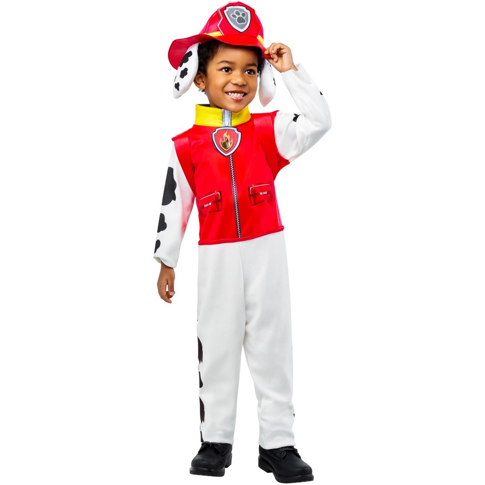 Paw Patrol Marshall Børnekostume - Børne TV kostume til børn i størrelserne 92-104 | Paw Patrol udklædning til børn - Temashop