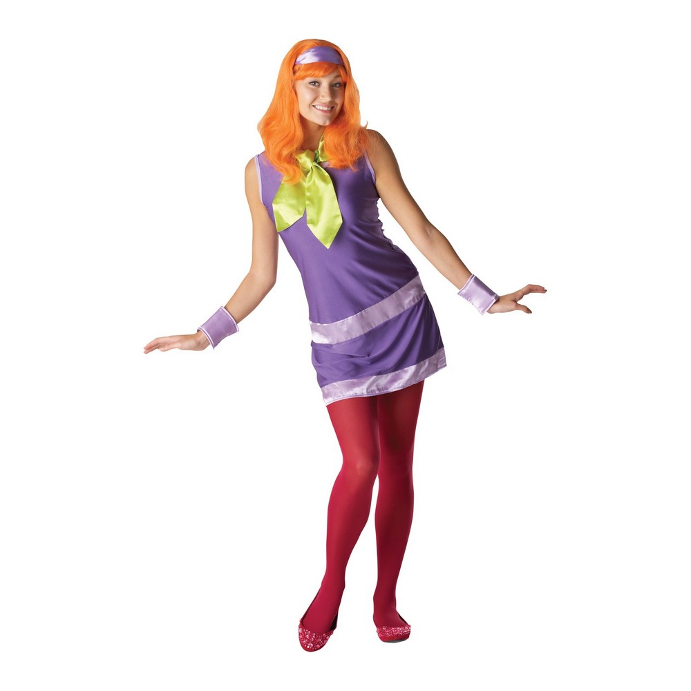 Scooby Doo Daphne Kostume - Børne TV kostume til voksne i størrelserne S-L | Scooby-Doo kostume til kvinder - Temashop