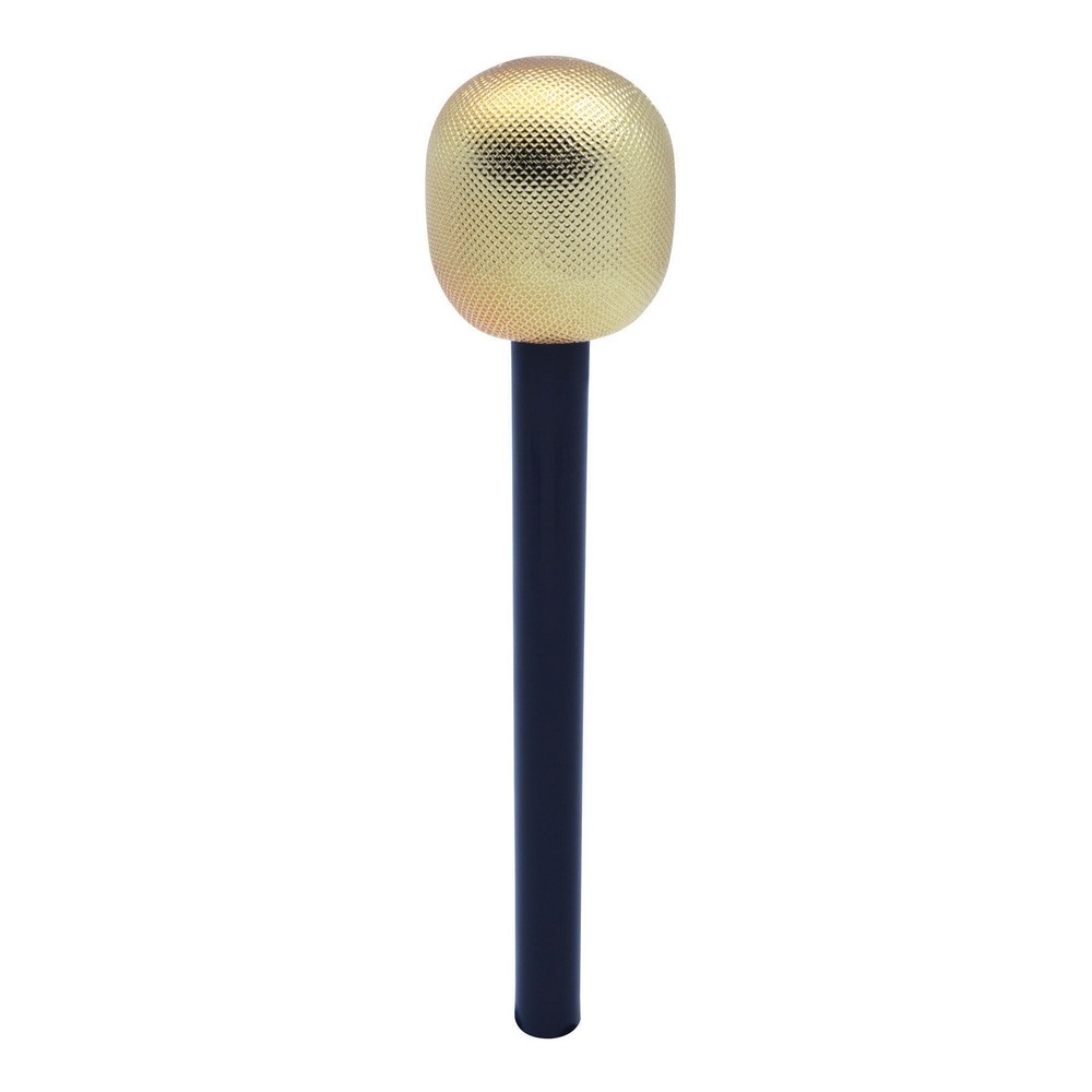 Mikrofon Guld | Musik Mikrofoner - Festtilbehør - Temashop