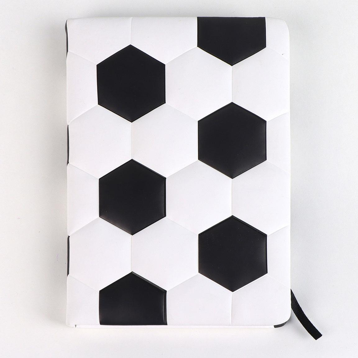 Real Madrid Fodbold Notesbog (15 x 21 x 3 cm) | Fodbold Male- & Tegneudstyr - Temashop