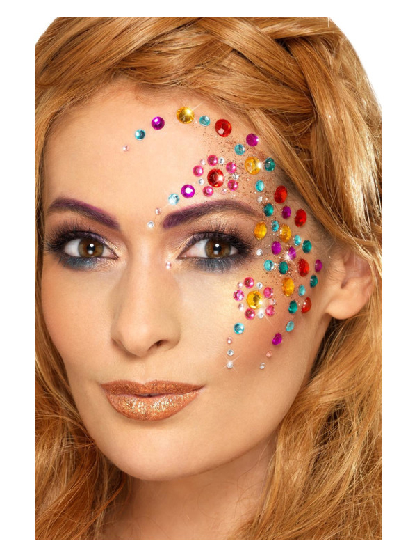 Regnbue Ansigts Sten | Pride Sminke / Makeup - Makeup & Negle - Temashop