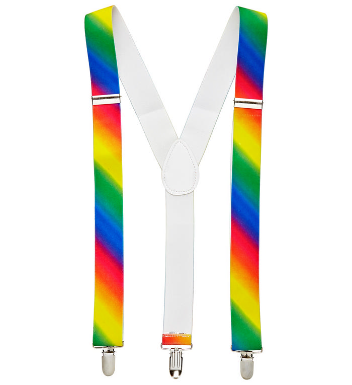 Regnbuefarvede Seler | Pride Seler - Beklædning - Temashop