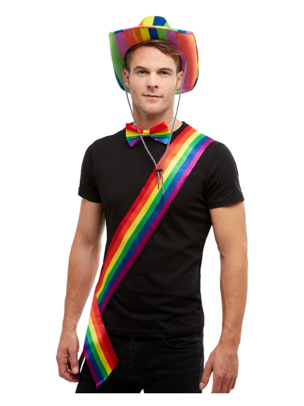 Regnbue Skråbånd | Pride Skråbånd - Beklædning - Temashop