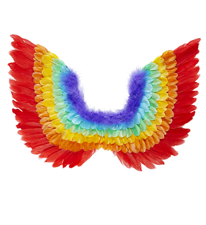Regnbue Vinger | Pride Vinger - Kropstilbehør - Temashop