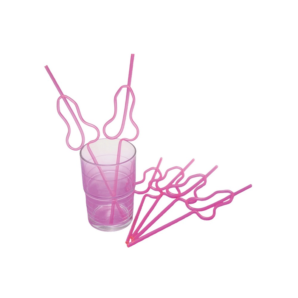 Penis Sugerør Lyserød