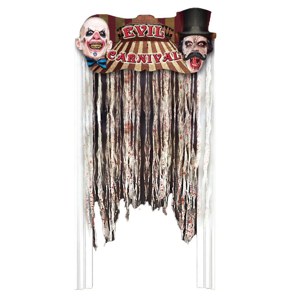 Evil Carnival Dørgardin Dekoration