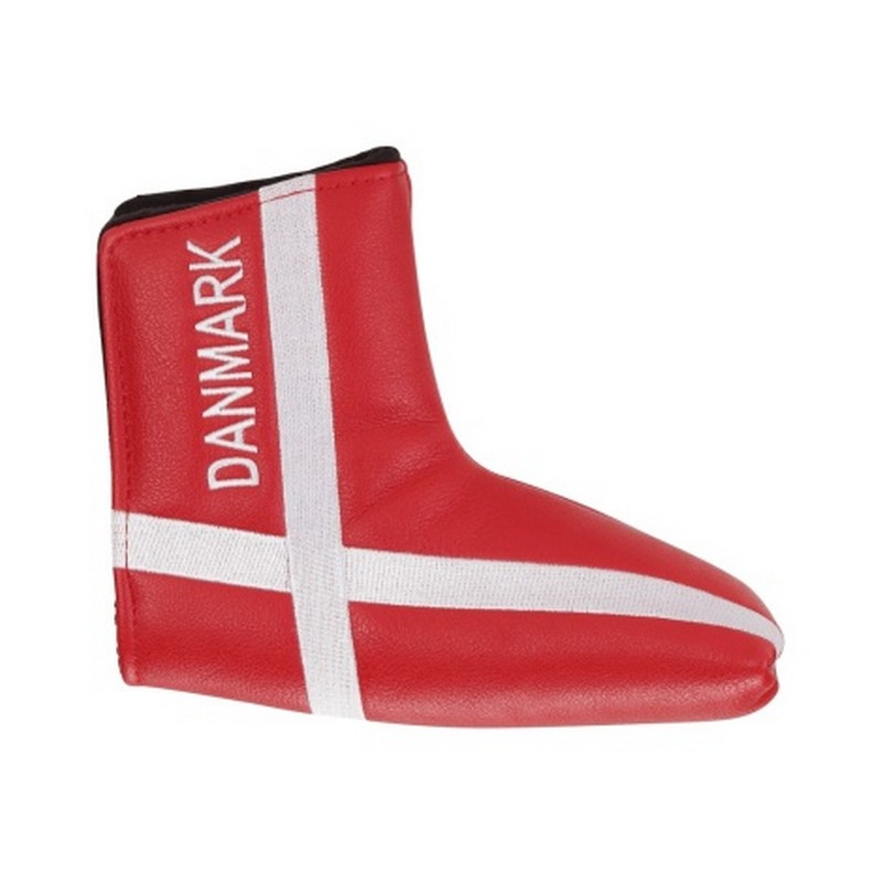 Danmark Golf Putter Headcover (15 x 18 cm) | Danmark Træningsudstyr - Temashop