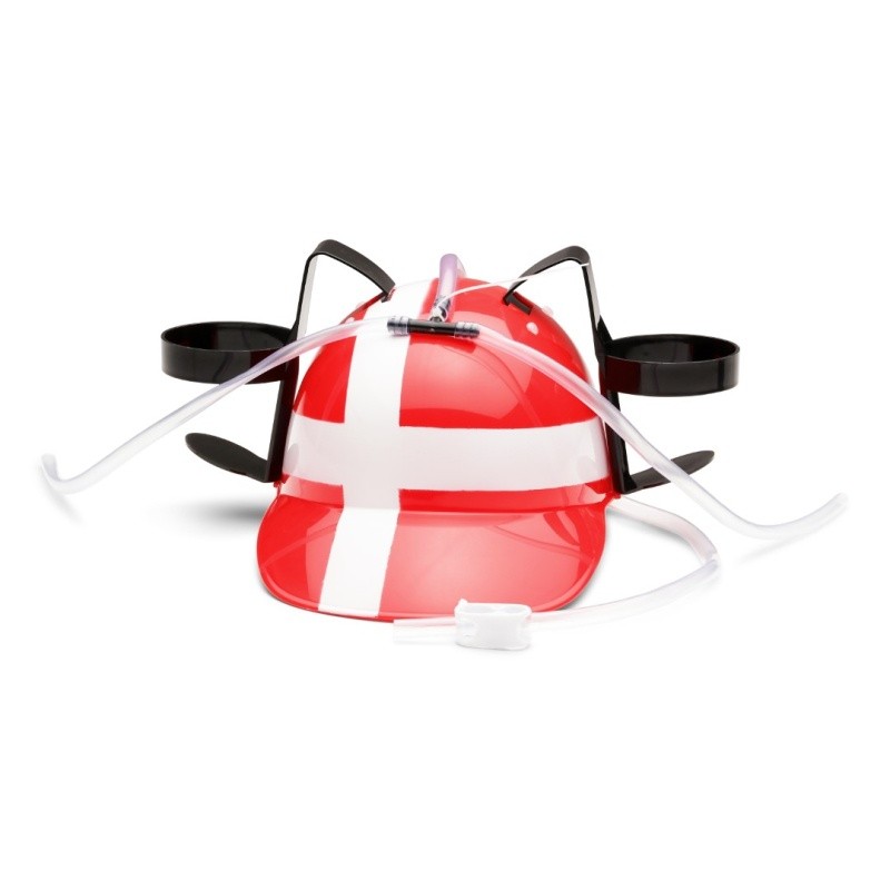 Dannmark Drikkehjelm | Danmark Hat / Hue / Hjelm - Hovedtilbehør - Temashop