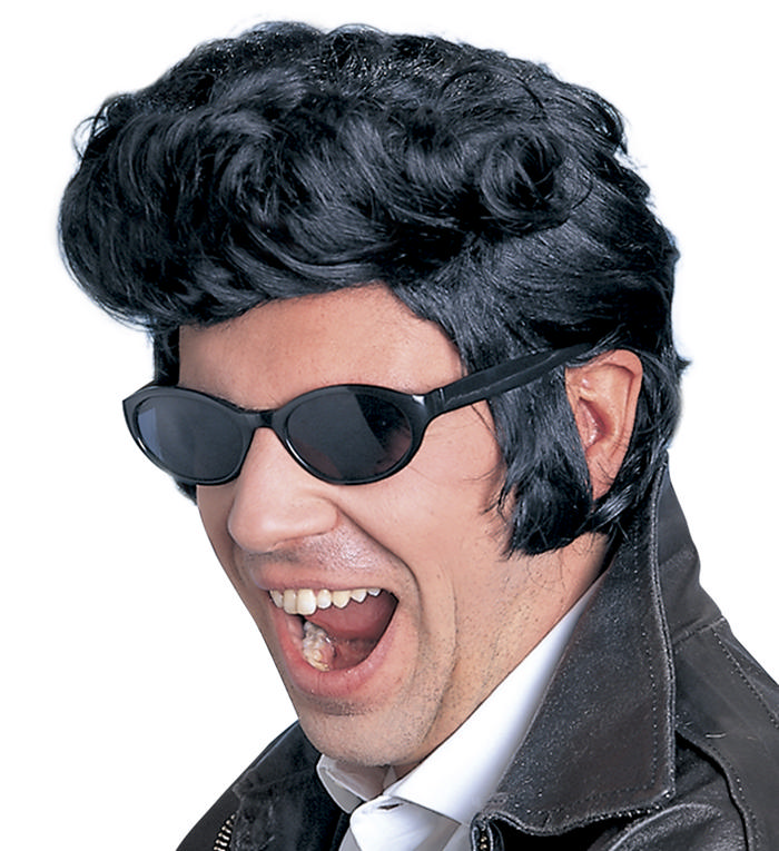 Rock'n'Roll Paryk Glat | 50'erne Rock n' Roll Paryk - Hovedtilbehør - Temashop