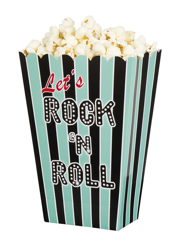 rock n roll popcorn baegre festartikler 50 er festartikler