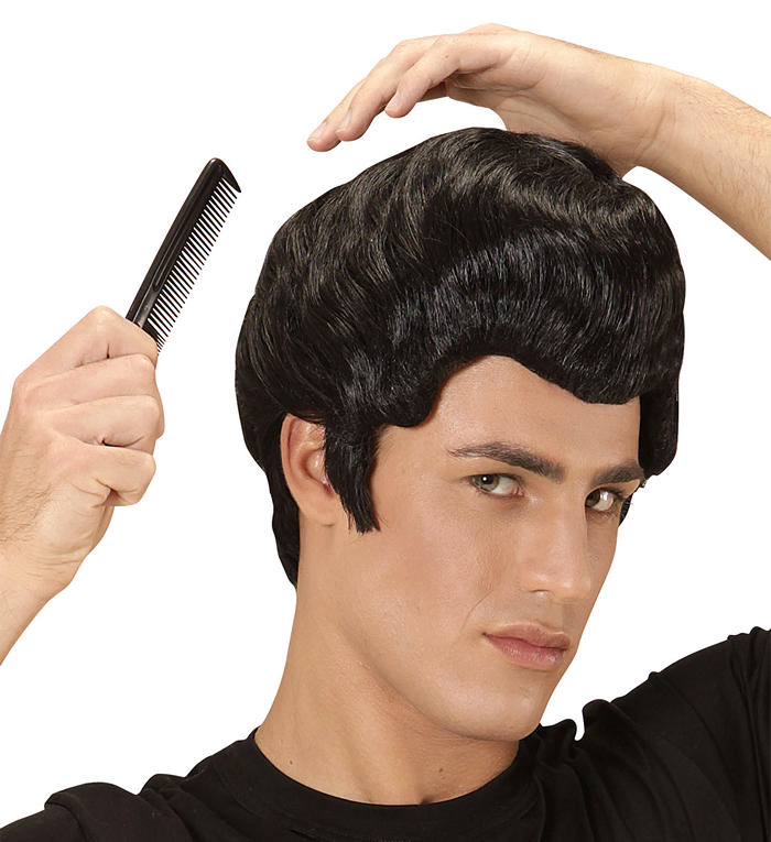Rockabilly Grease Paryk | 50'erne Rock n' Roll Paryk - Hovedtilbehør - Temashop