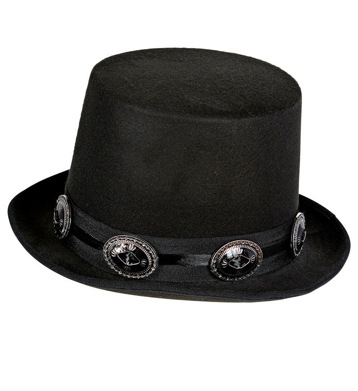 Rockstjernens tophat | 70'erne Disco Hat / Hue / Hjelm - Hovedtilbehør - Temashop