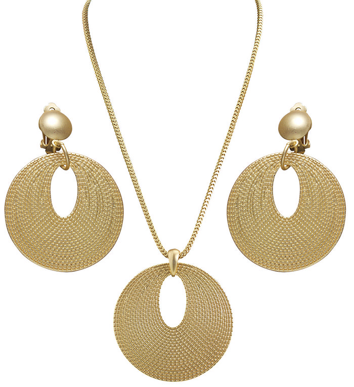 Romersk Halskæde & Øreringe