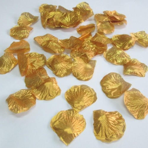 Rosenblade Guld - 500 stk (3 - 5 cm) - Temashop