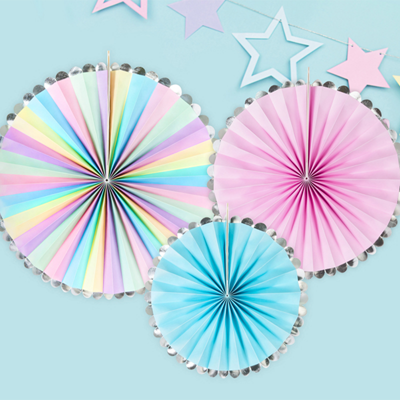 Rosetter Pastel - 3 stk (23 - 40 cm) - Temashop