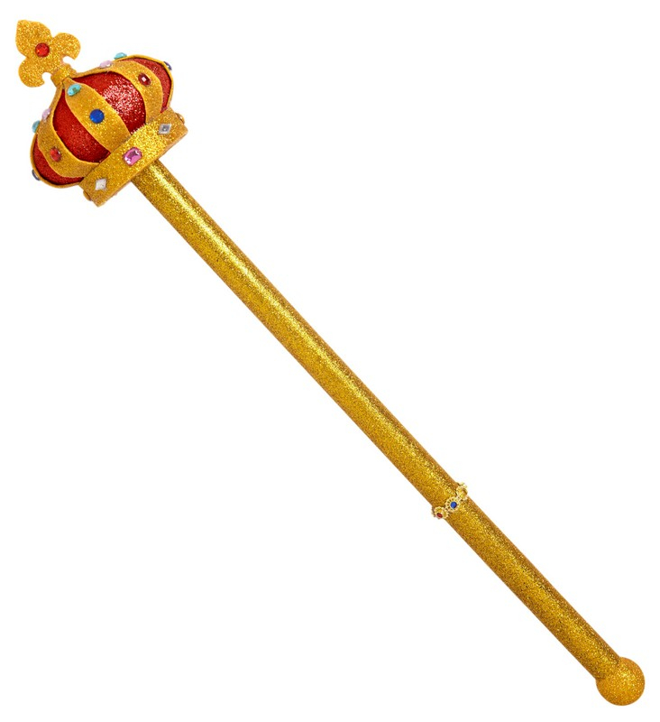 Royal Krone Scepter | Konge Stokke / Stave - Kropstilbehør - Temashop