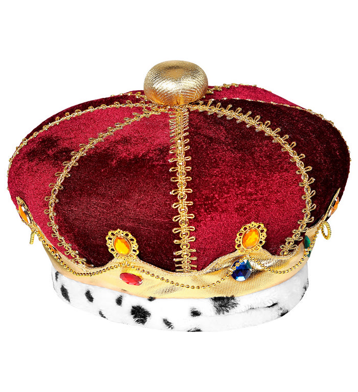 Royal Krone | Konge Hat / Hue / Hjelm - Hovedtilbehør - Temashop