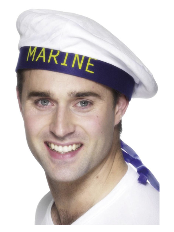 Sailorhat | Maritimt Hat / Hue / Hjelm - Hovedtilbehør - Temashop