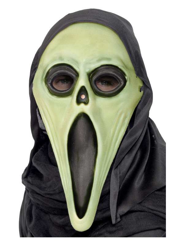Screamer maske | Scream Maske - Hovedtilbehør - Temashop