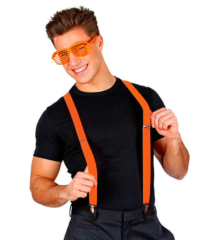 Seler Neonorange | 80'erne Totally Seler - Beklædning - Temashop