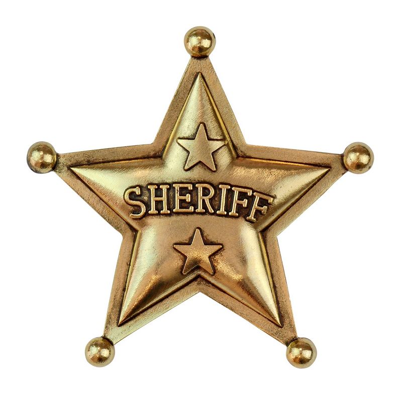 Sherif Stjerne | Det vilde vesten Badges / Brocher - Smykker - Temashop