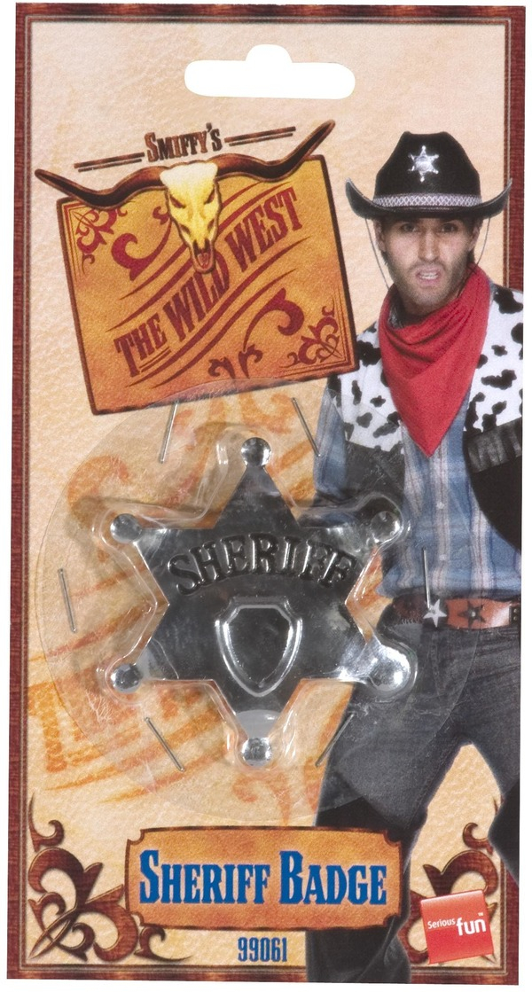 Sherif Stjerne | Det vilde vesten Badges / Brocher - Smykker - Temashop