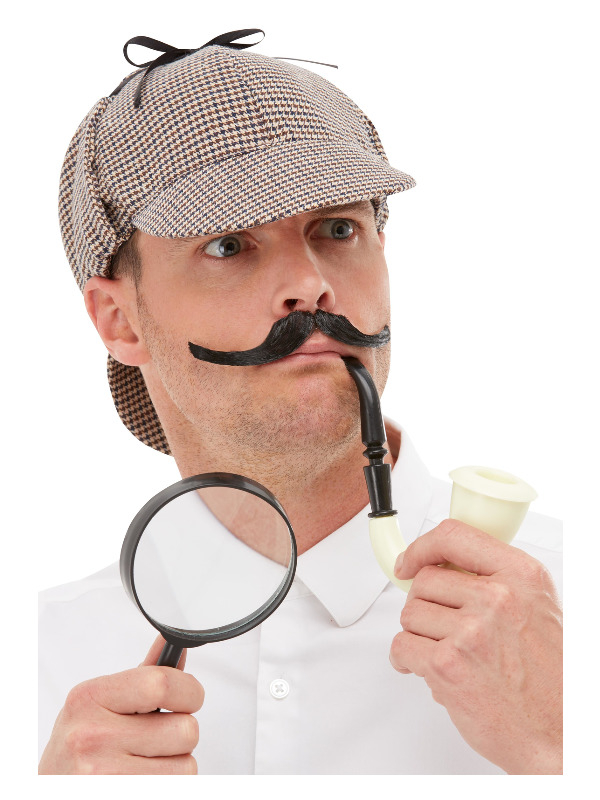 Sherlock Holmes Sæt | Privatdetektiv Tilbehørskit - Kropstilbehør - Temashop