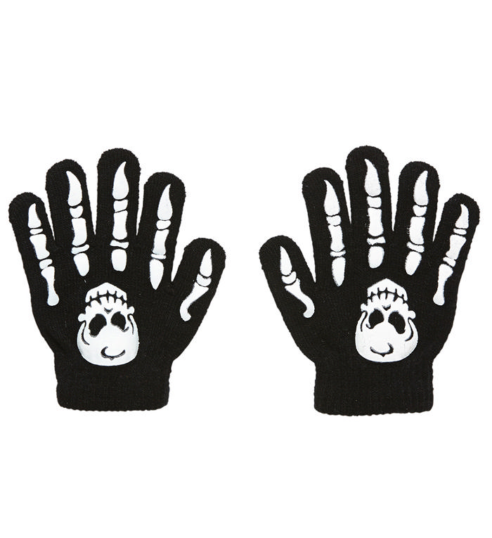 Skelet Børnehandsker | Skelet Handsker - Beklædning - Temashop
