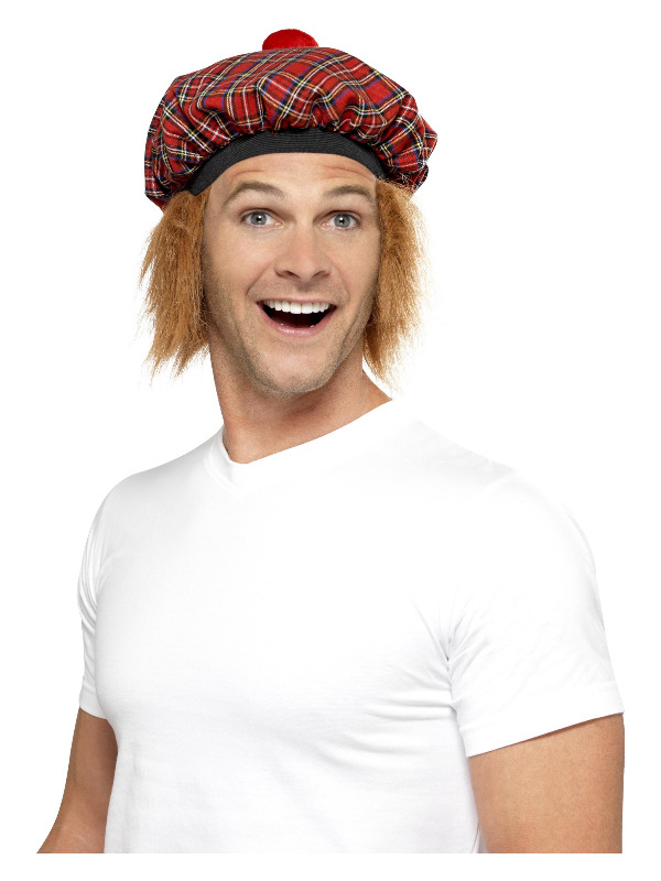 Skotsk Hat | Skotland Hat / Hue / Hjelm - Hovedtilbehør - Temashop