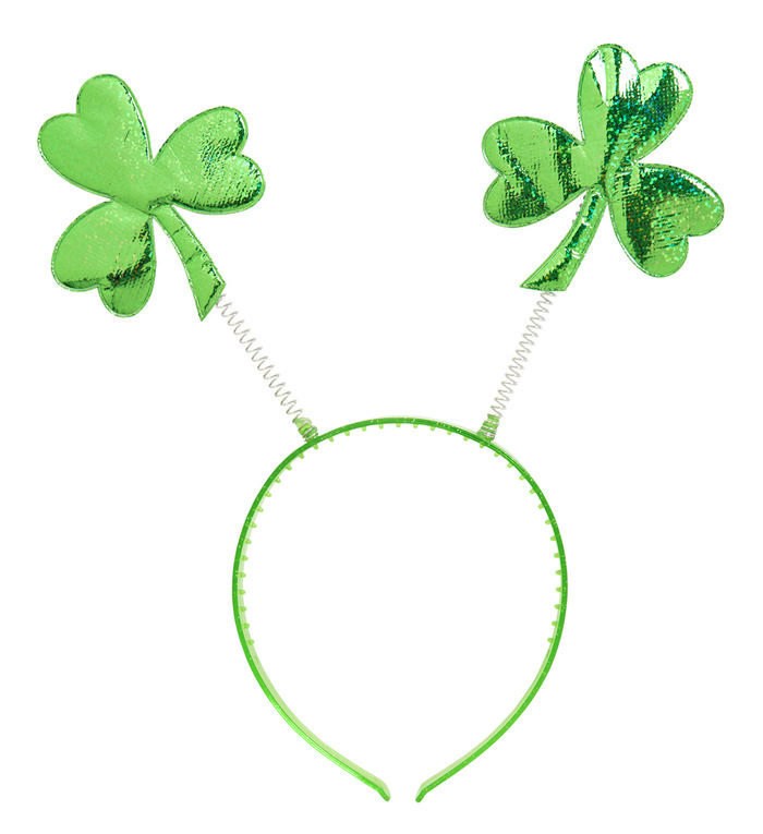 Skt Patricks Day Hårbøjle | Sankt Patricks dag Hårbøjle / Pandebånd / Hårbånd - Hovedtilbehør - Temashop